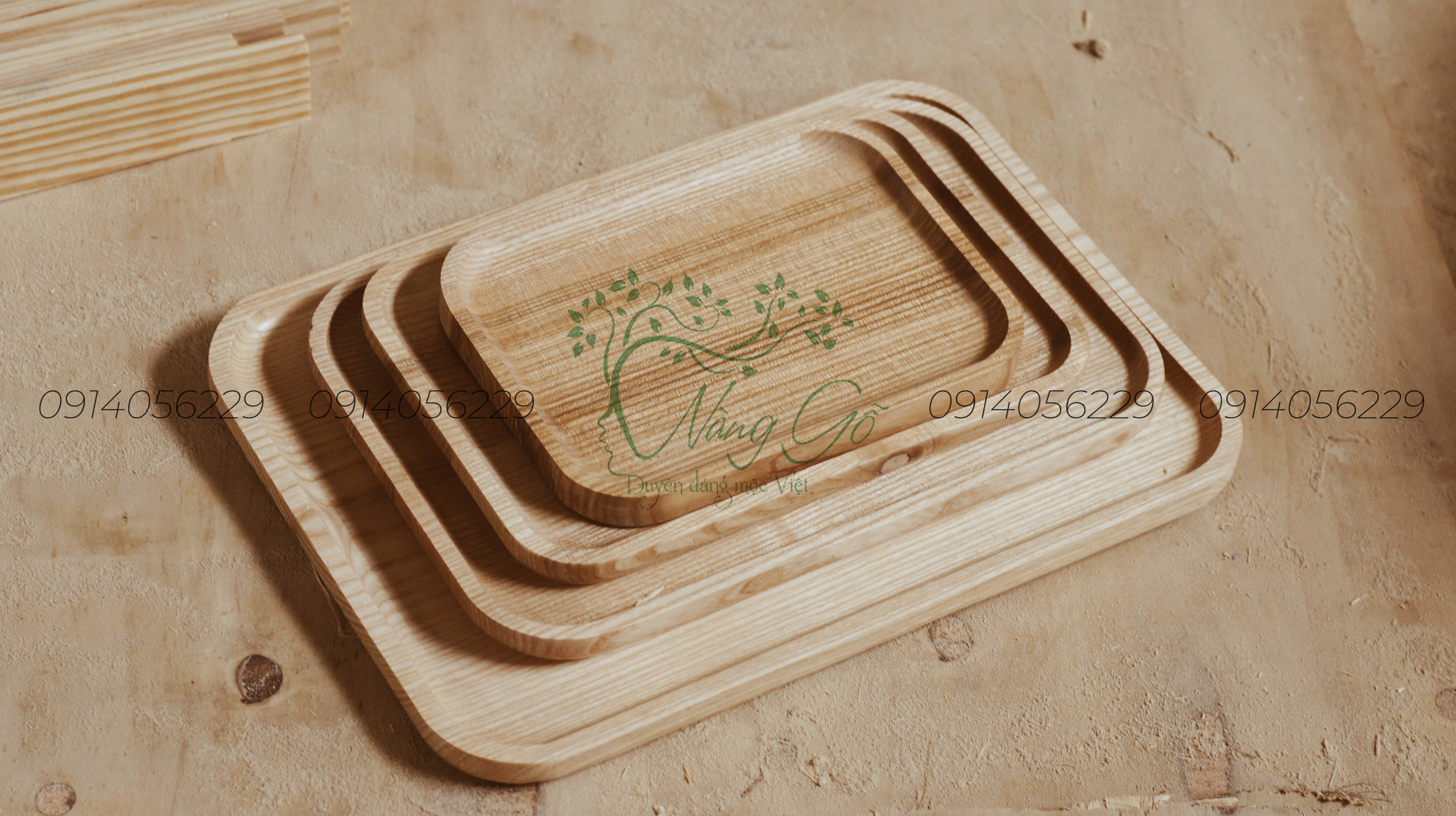 Thớt (khay) chữ nhật