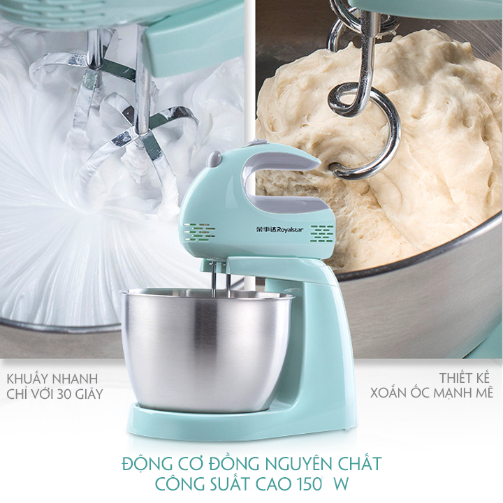 [Giá Sập Sàn] Máy Đánh Trứng + Đánh Bột Siêu Tốc Độ