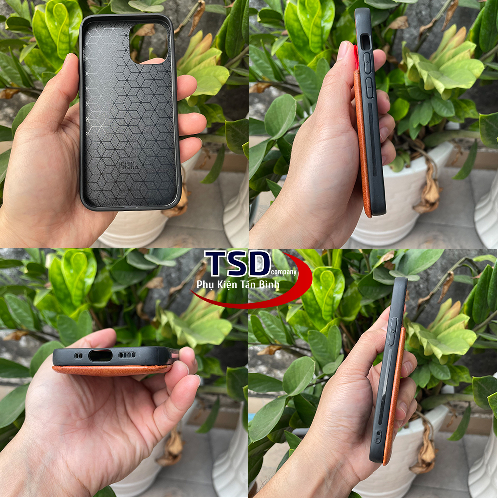 Ốp Lưng iPhone 12 Mini Có Khe Đựng Card Visit Đa Năng