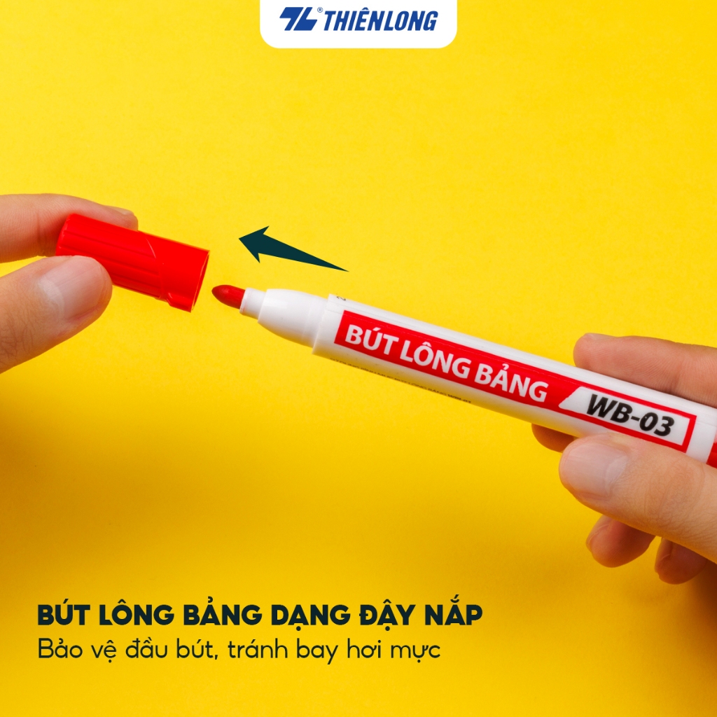 (Combo 5 Cây) Bút Lông Bảng Thiên Long WB-03