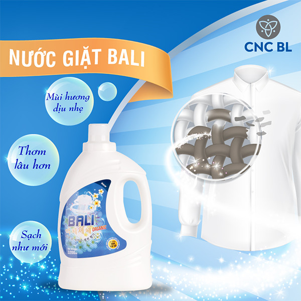 Nước Giặt Bali – Hương Hoa Cỏ Gỗ