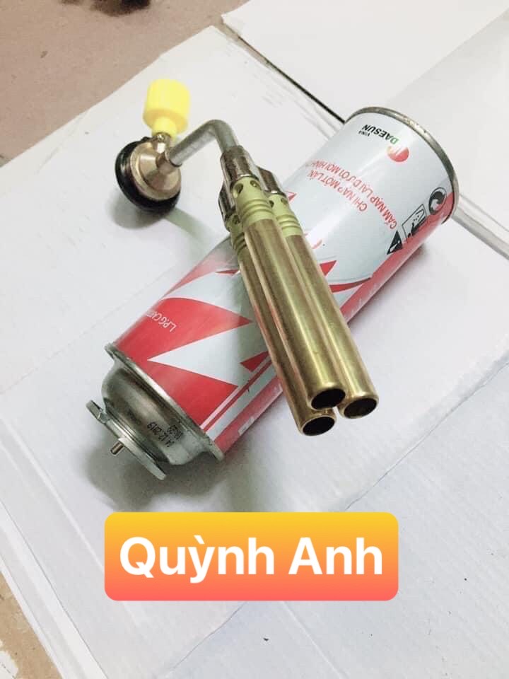 ĐÈN KHÒ GAS 3 ĐẦU MỚI