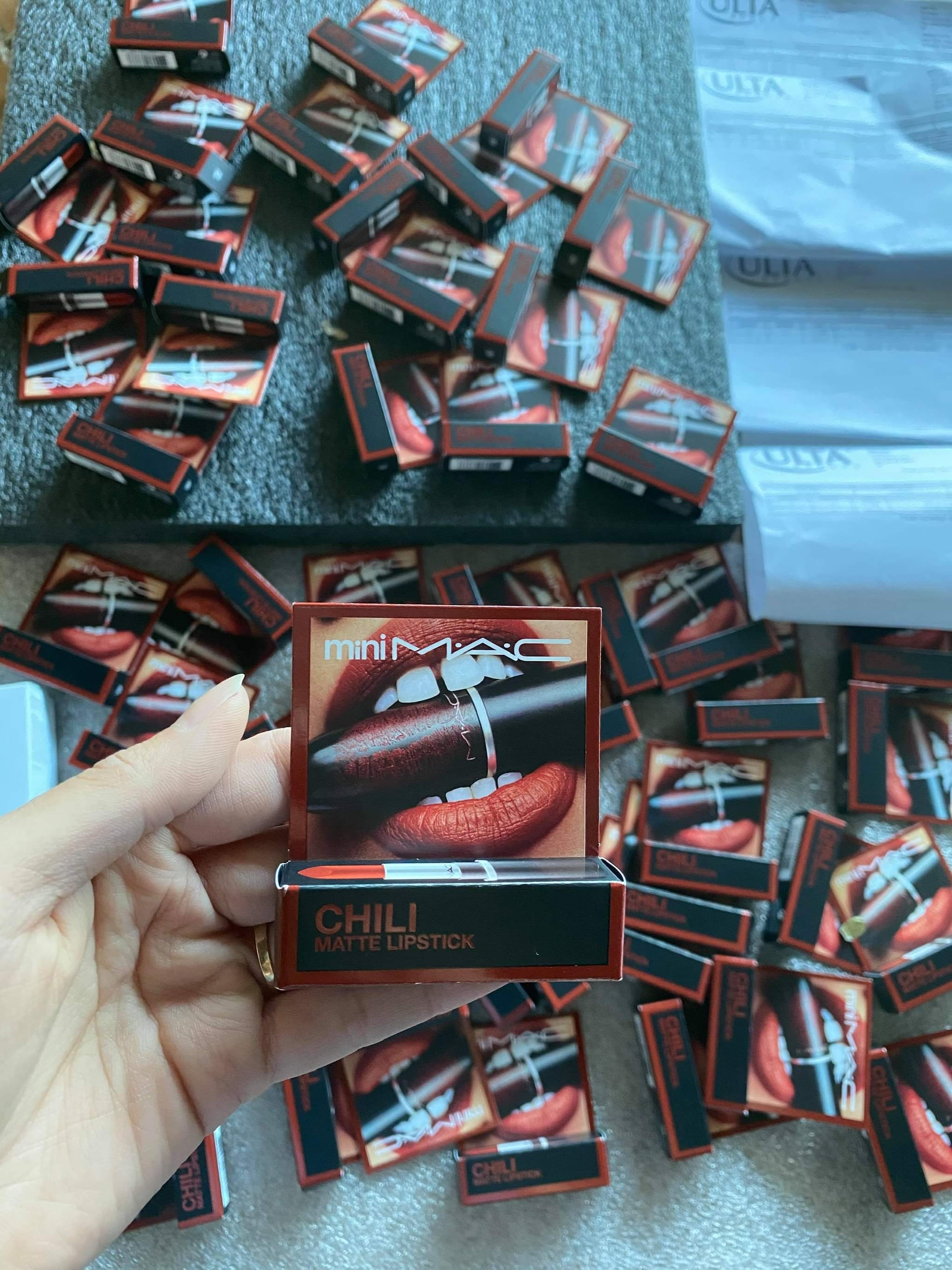 [HCM](Bill) Son MAC Chili  mini  Chuẩn Auth