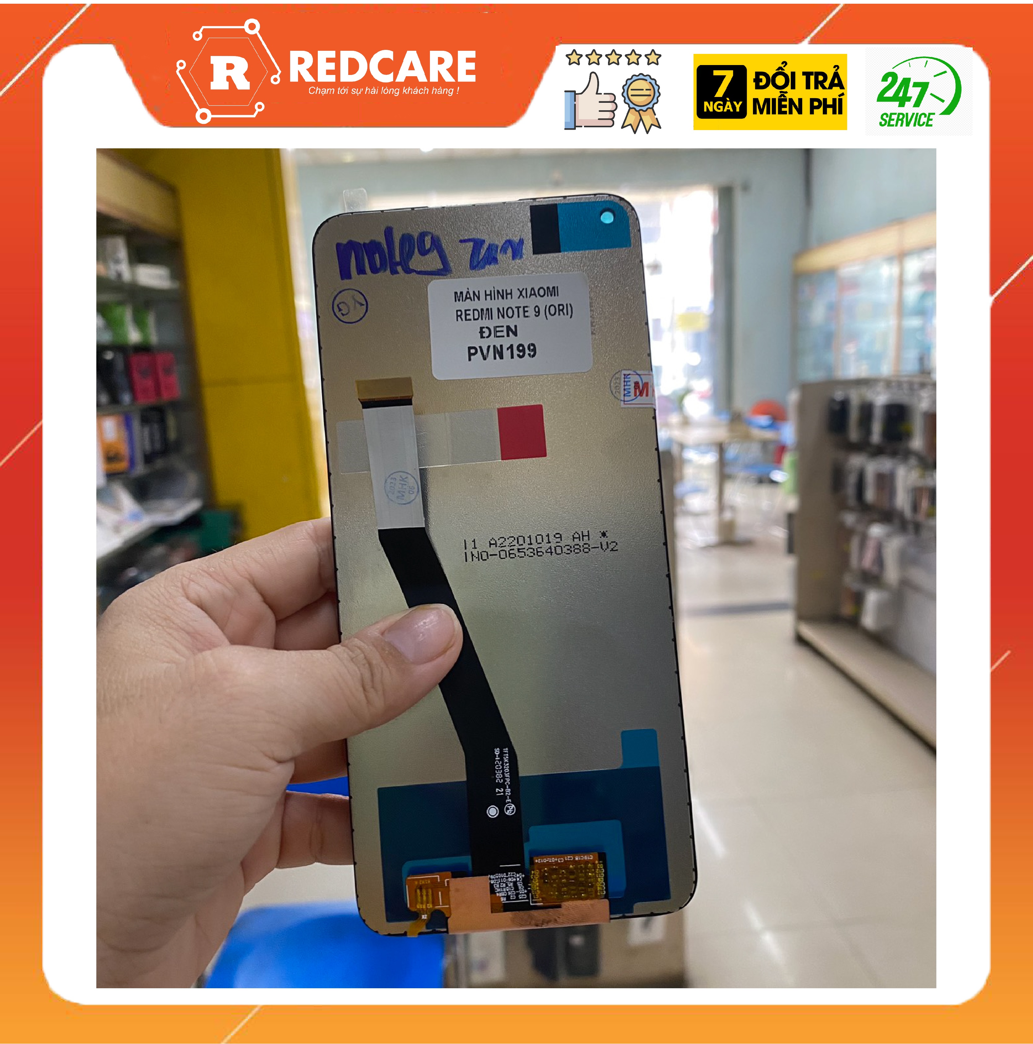 Màn hình xiaomi redmi note 9