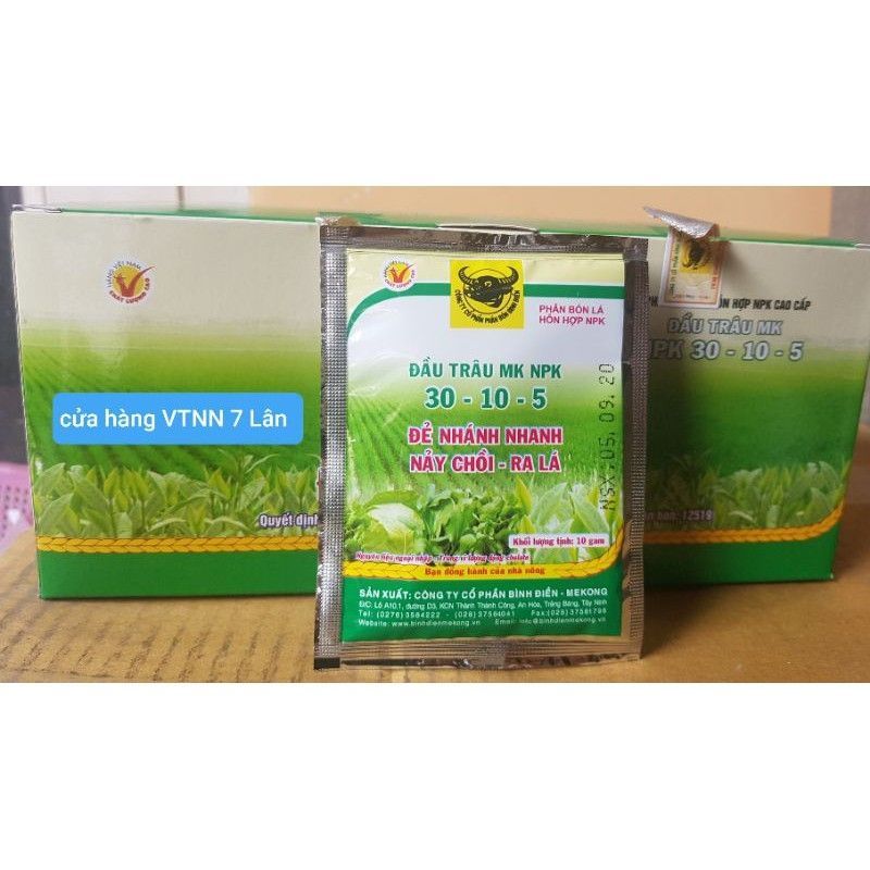 phân bón lá đầu trâu gói 10gr(2gói)
