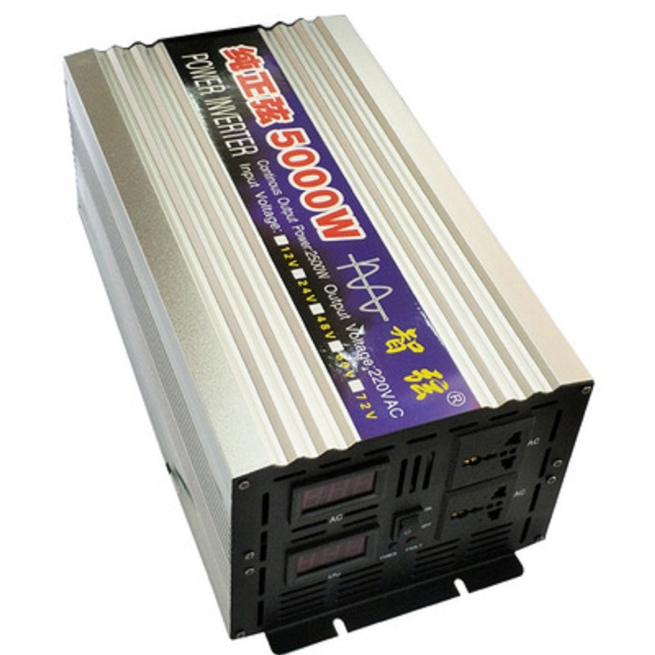 Inverter 12v DC sang 220v DC 5000W sin chuẩn