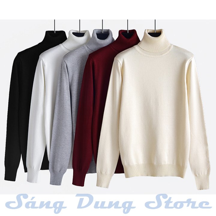 ÁO LEN CỔ LỌ  ÔM DÁNG CAO CẤP