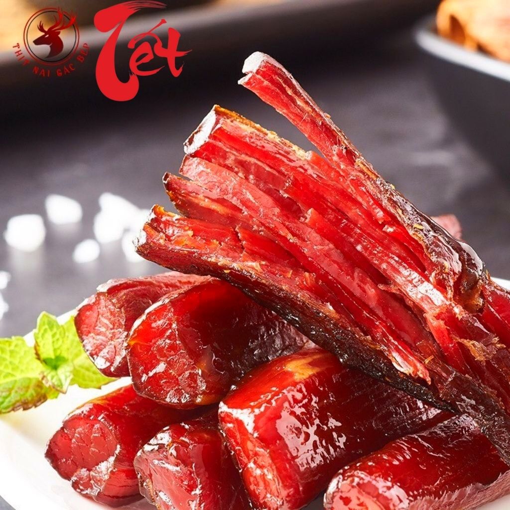 Thịt Nai gác bếp ngon chuẩn vị gói 500g