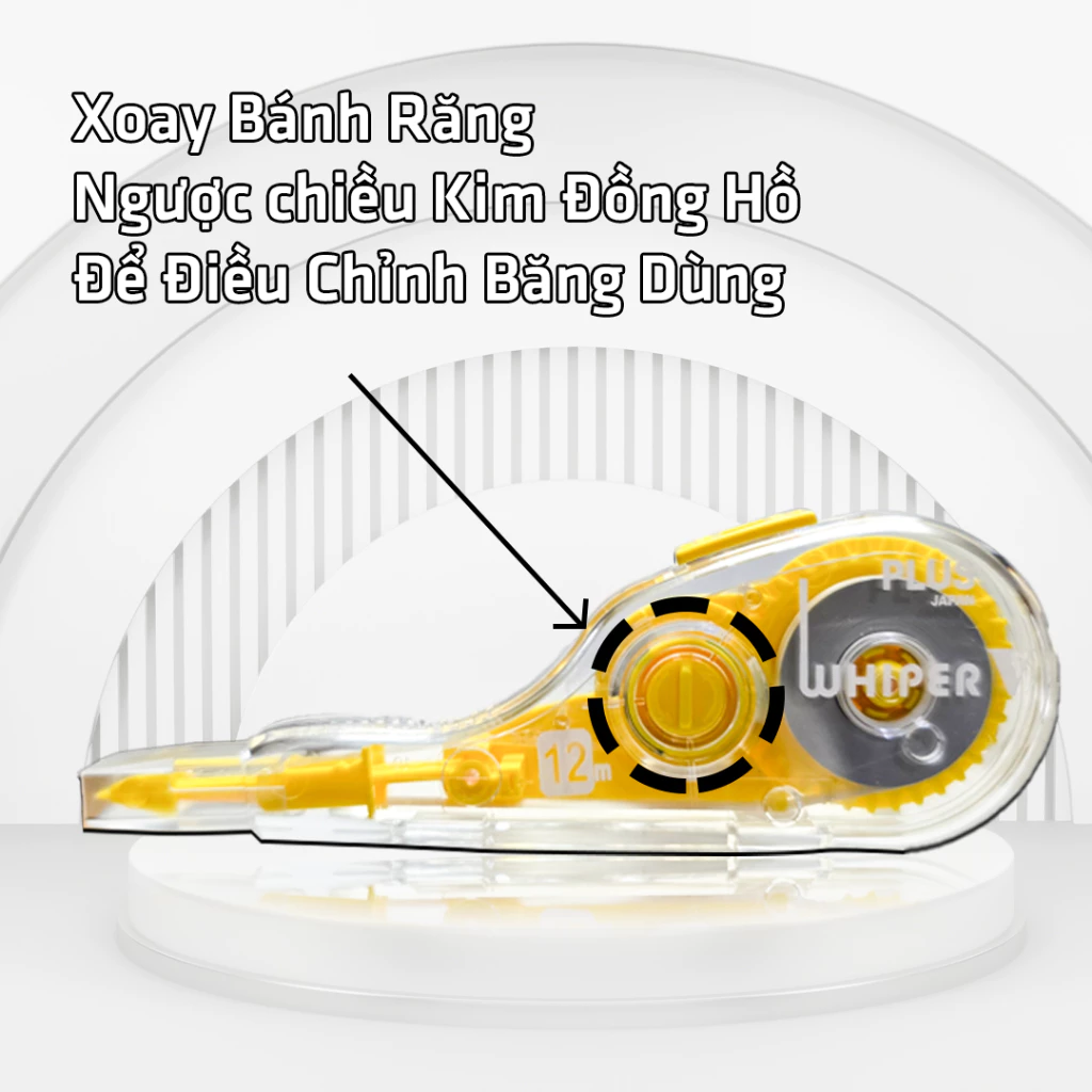 Băng xóa kéo, ruột băng xóa kéo PLUS