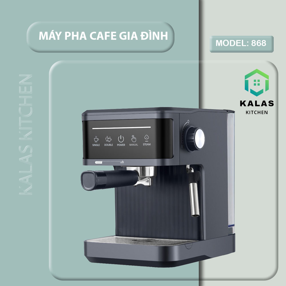 MÁY PHA CÀ PHÊ 20 BAR CAO CẤP, MÁY PHA CÀ PHÊ MINI GIA ĐÌNH, CÔNG SỞ TIỆN LỢI