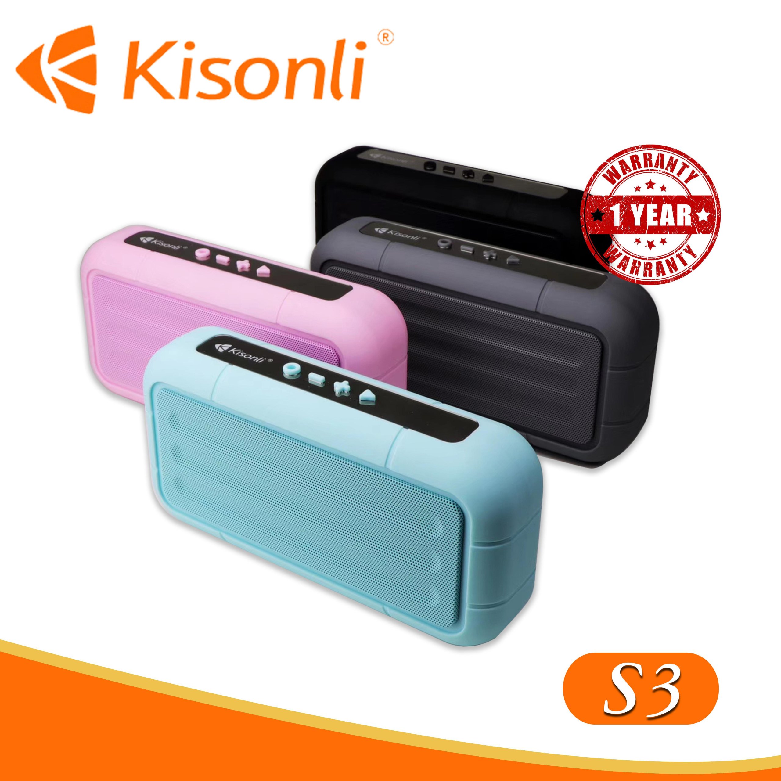 [HCM]Loa bluetooth Kisonli S3 siêu bền