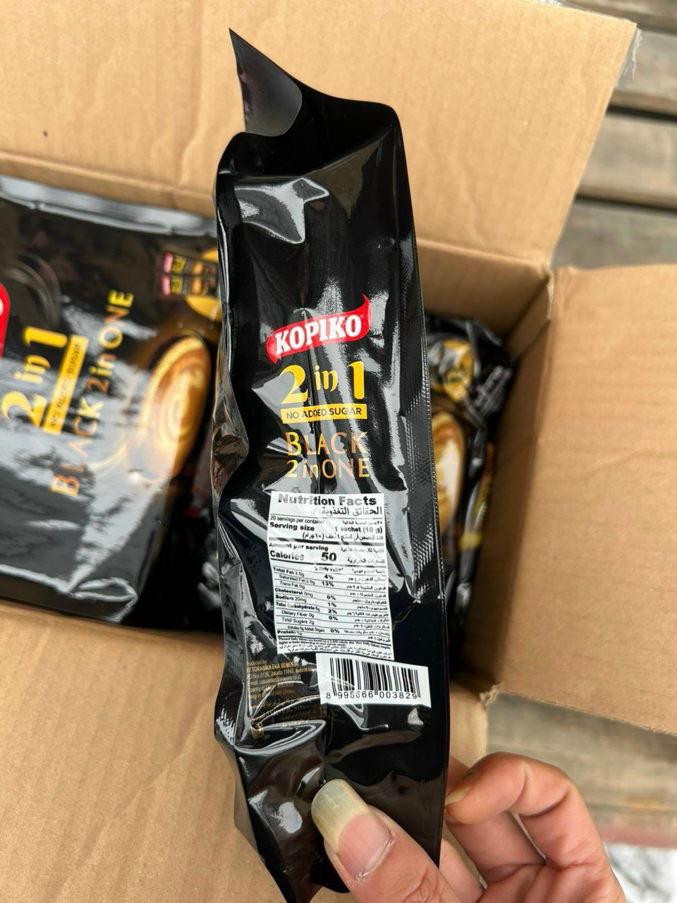 Cafe sữa Kopiko Thái Lan 72k/ bịch 20 gói