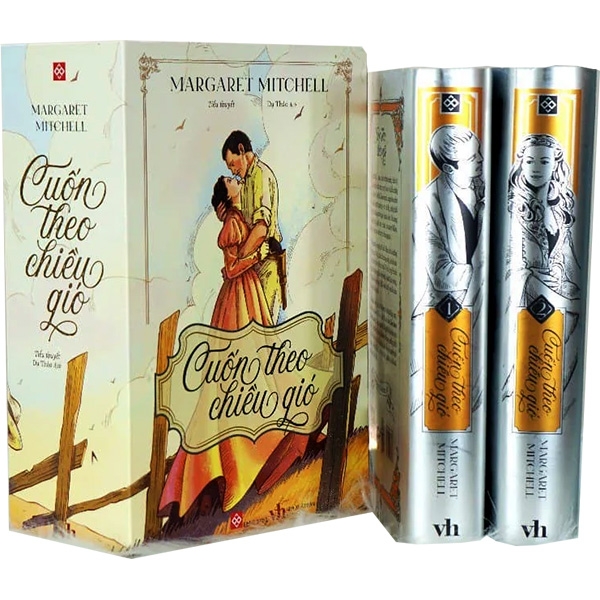 Fahasa - Boxset Cao Cấp Cuốn Theo Chiều Gió - Bản Dịch Mới (Bộ 2 Tập)