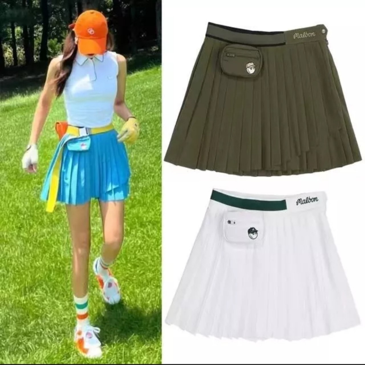 VÁY GOLF NỮ MALBON MỚI ĐẸP TRẺ TRUNG