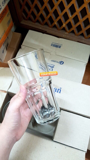 Ly thủy tinh Ocean Centra Long Drink 495ml bộ 6 cái