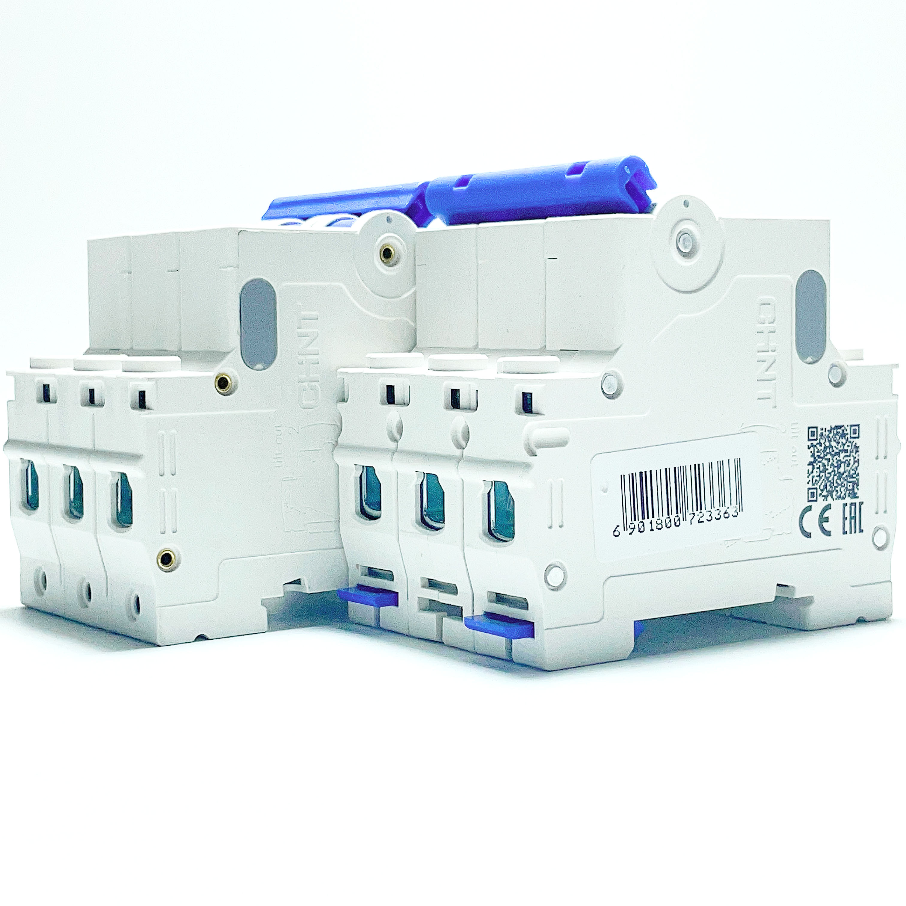 Aptomat MCB 3 Pha NXB-63 Chint 6A~63A Dòng Cắt 6kA (Hàng chính hãng)