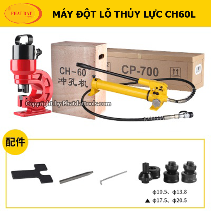 Máy Đột Thủy Lực CH60 Và Bơm Thủy Lực Các Loại