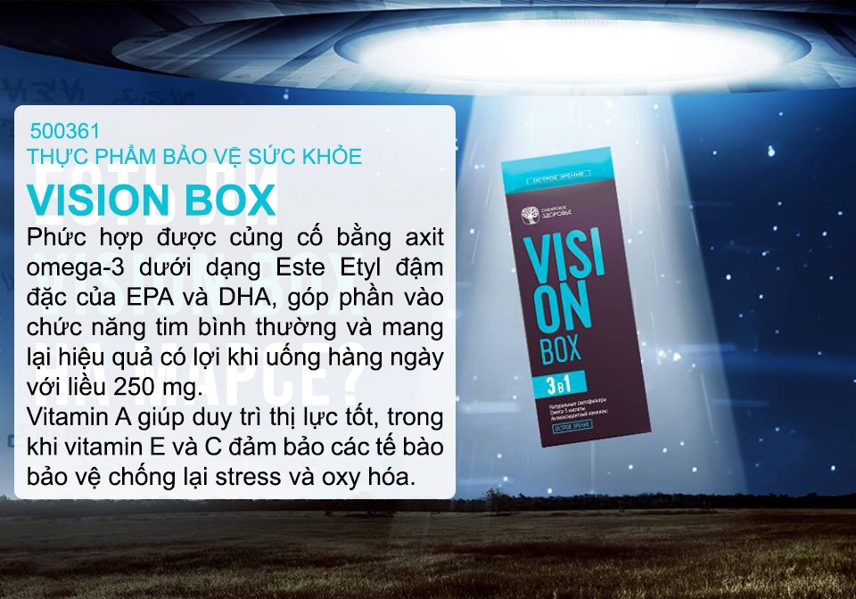 VISION BOX - Cho đôi mắt mạnh khỏe - Siberian Shop