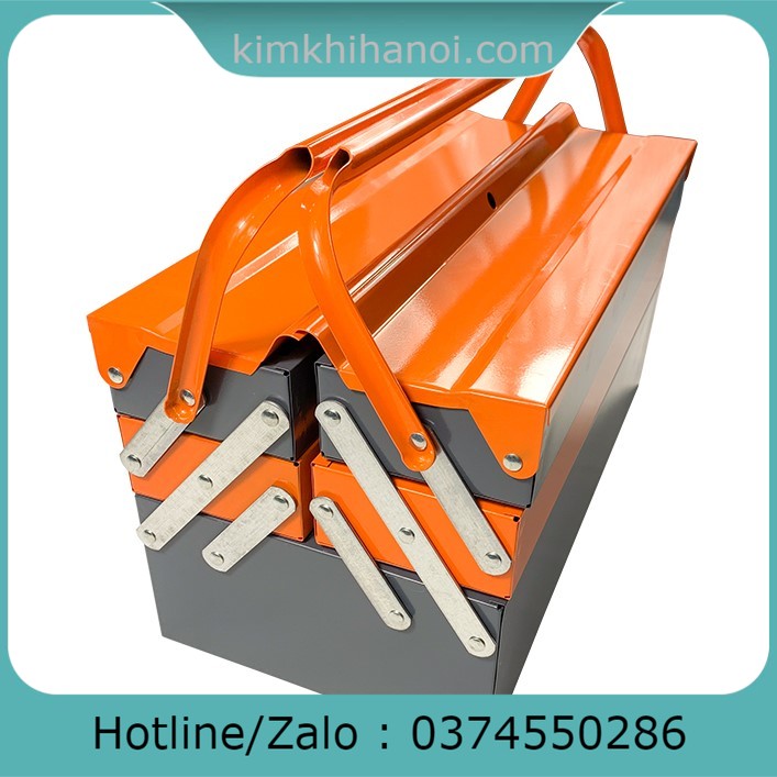 Thùng đựng đồ nghề lớn 3 tầng sắt