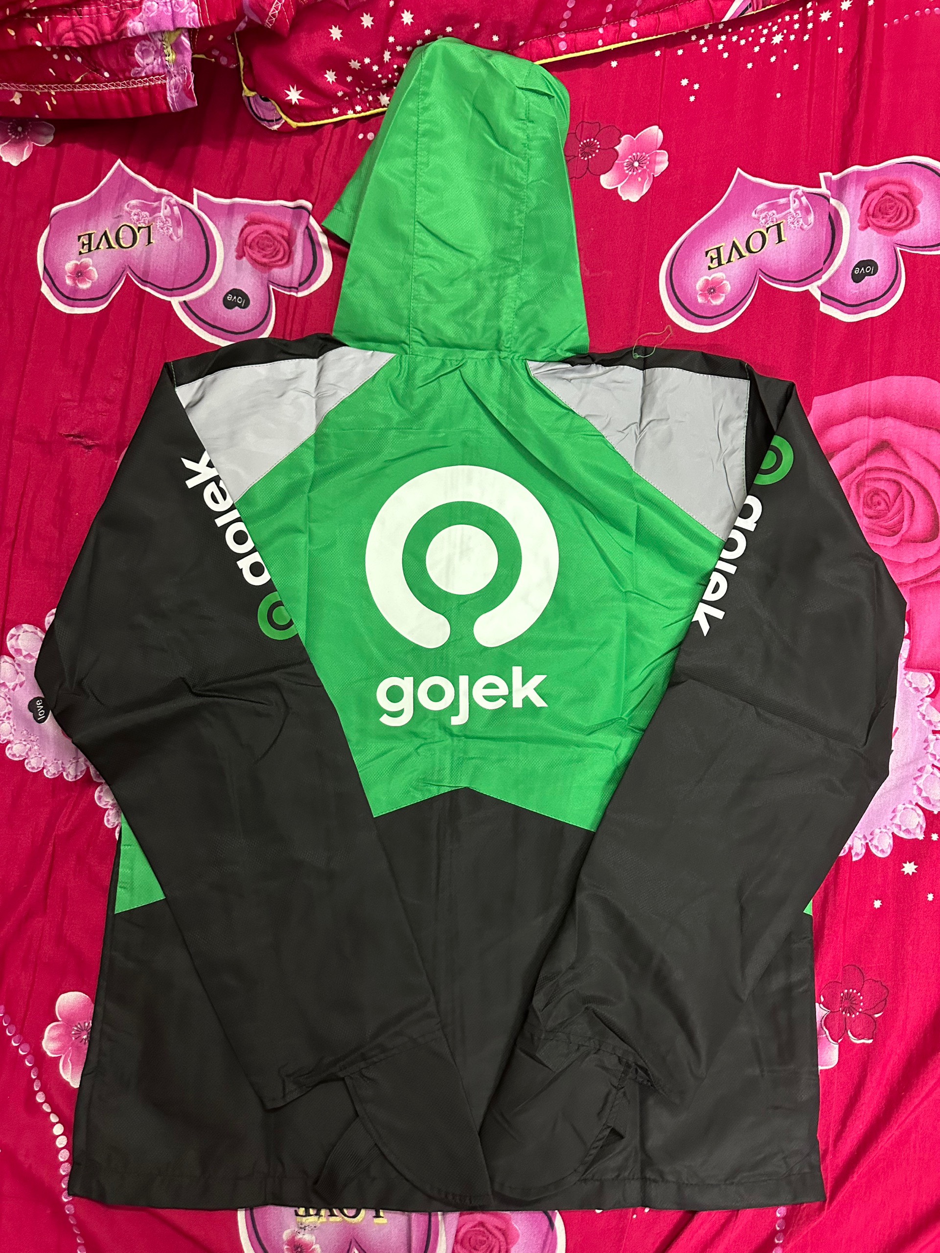 Áo shipper chuẩn mẫu khoác gojek