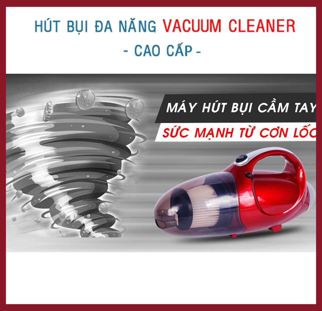 MÁY HÚT BỤI CÂM TAY 2 CHIỀU THỔI VÀ HÚT CÔNG XUẤT LỚN
