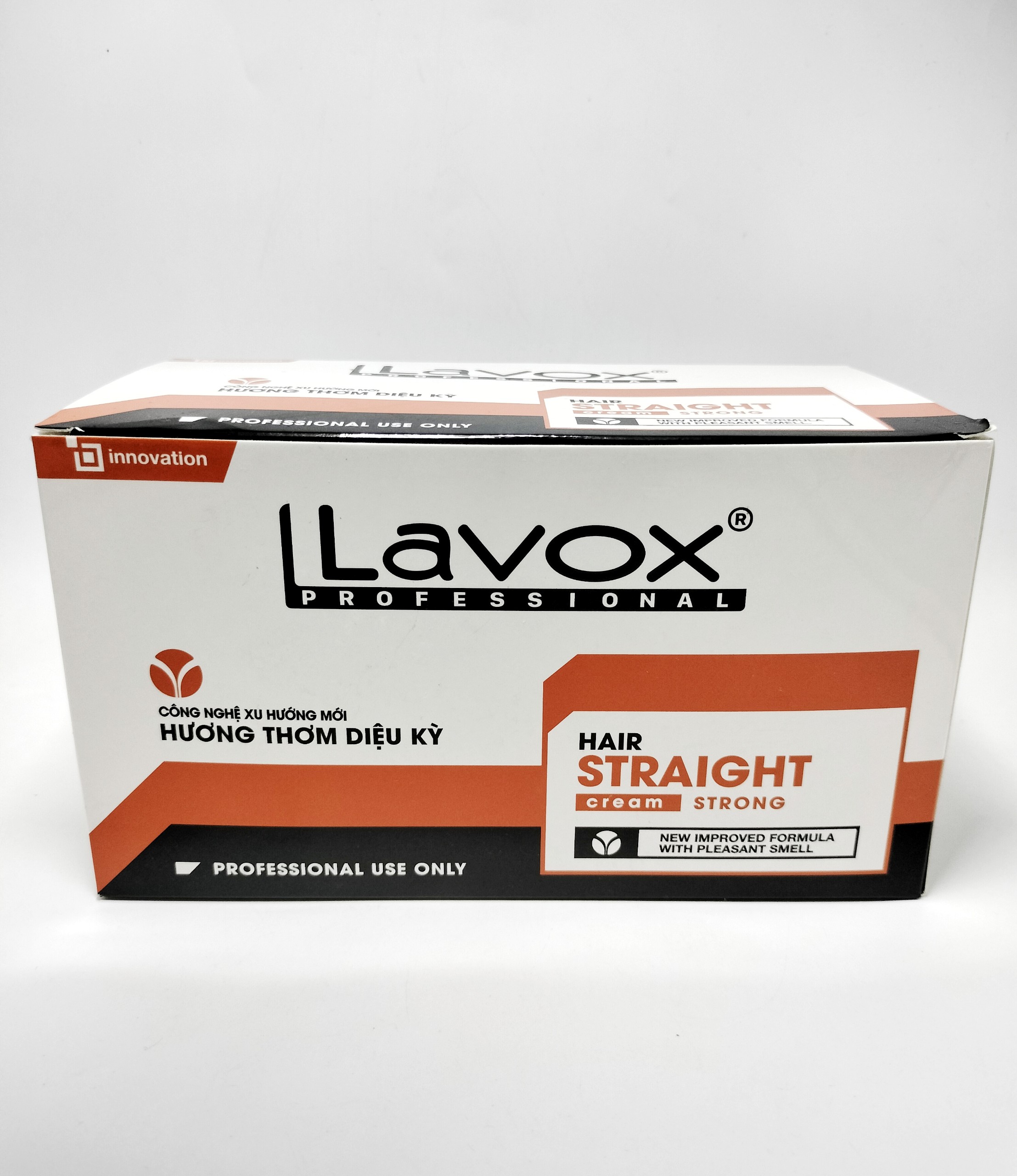 Hộp thuốc duỗi tóc LAVOX CAM TRẮNG 500ML