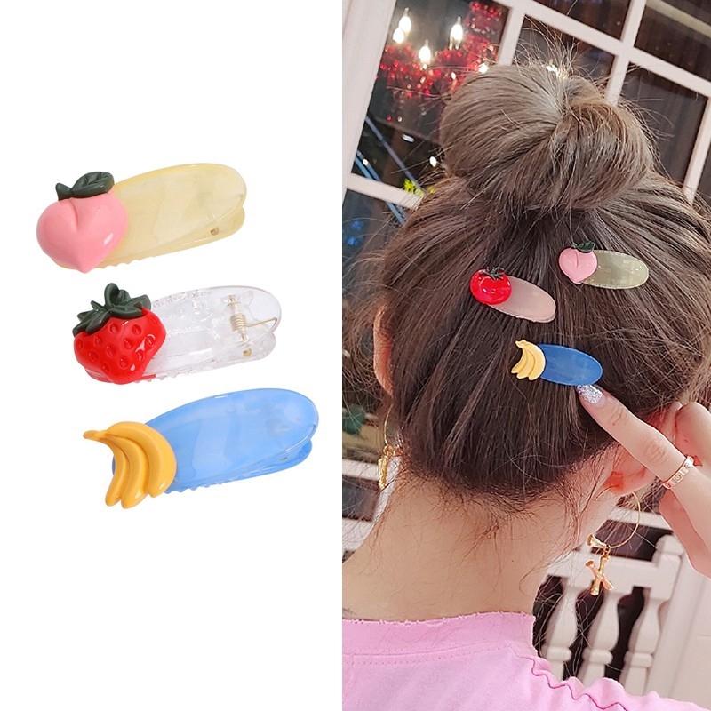KẸP 3 KẸP MỎ VỊT HOA QUẢ
