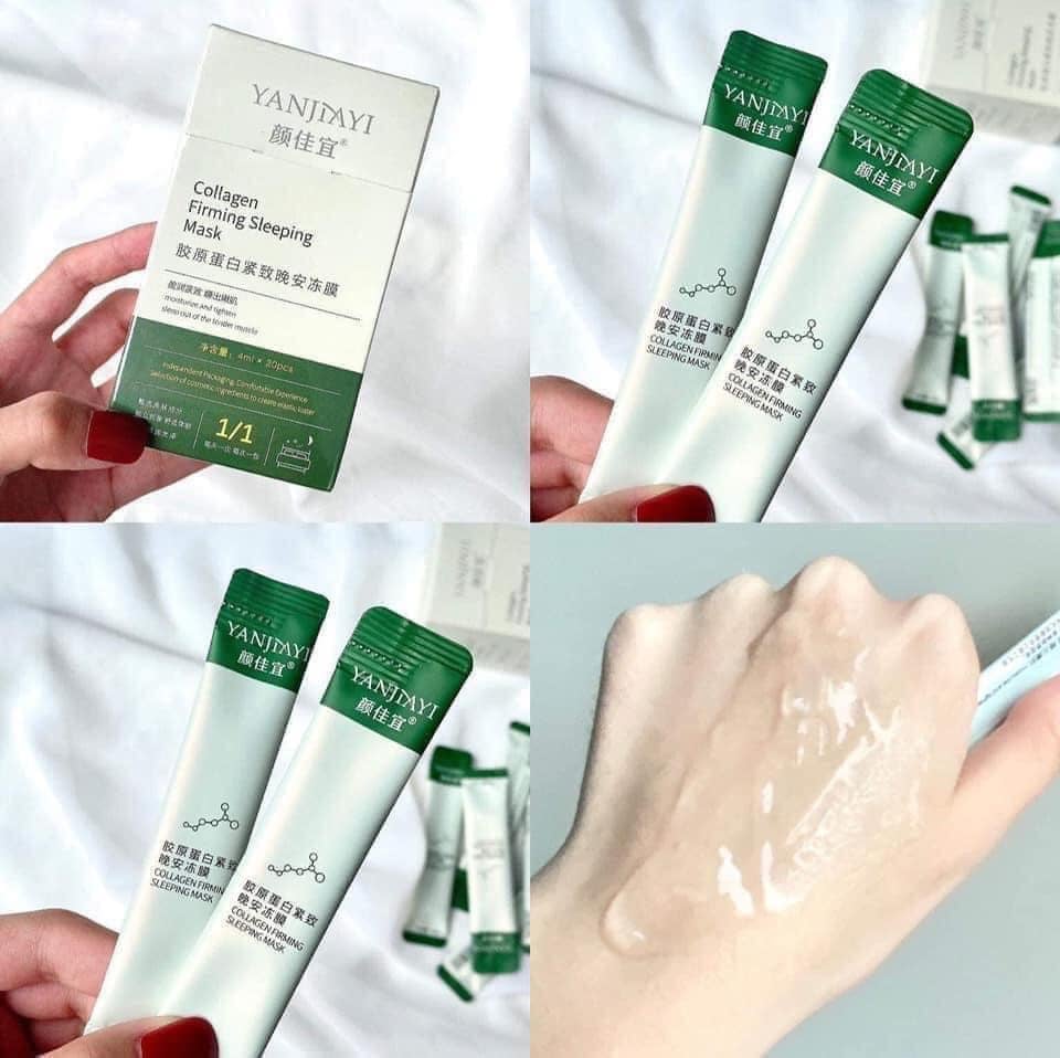 Mặt nạ ngủ thạch Collagen