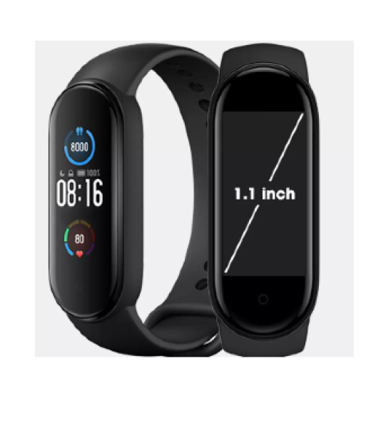 Đồng hồ thông minh Xiaomi Mi Band 5 / Vòng tay theo dõi sức khoẻ Miband 5 - Theo dõi nhịp tim - Thông báo tình trạng sức khỏe - Nhiều chế độ tập luyện thể thao