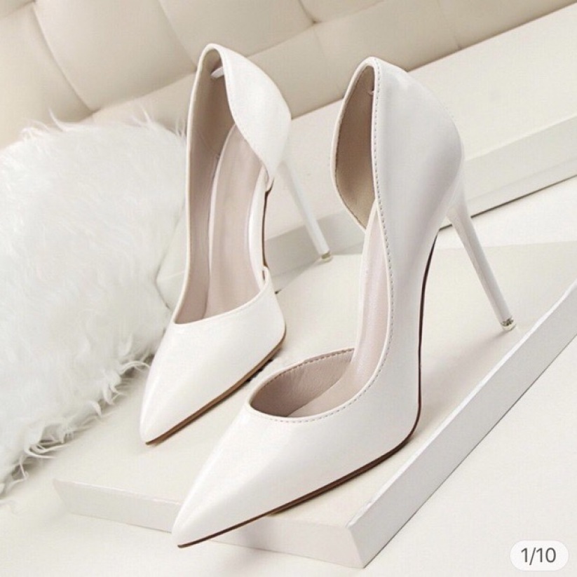 Giày Cao Gót Hở Eo 9P - VNXK Cao Cấp - Full Size 34-40 giá rẻ