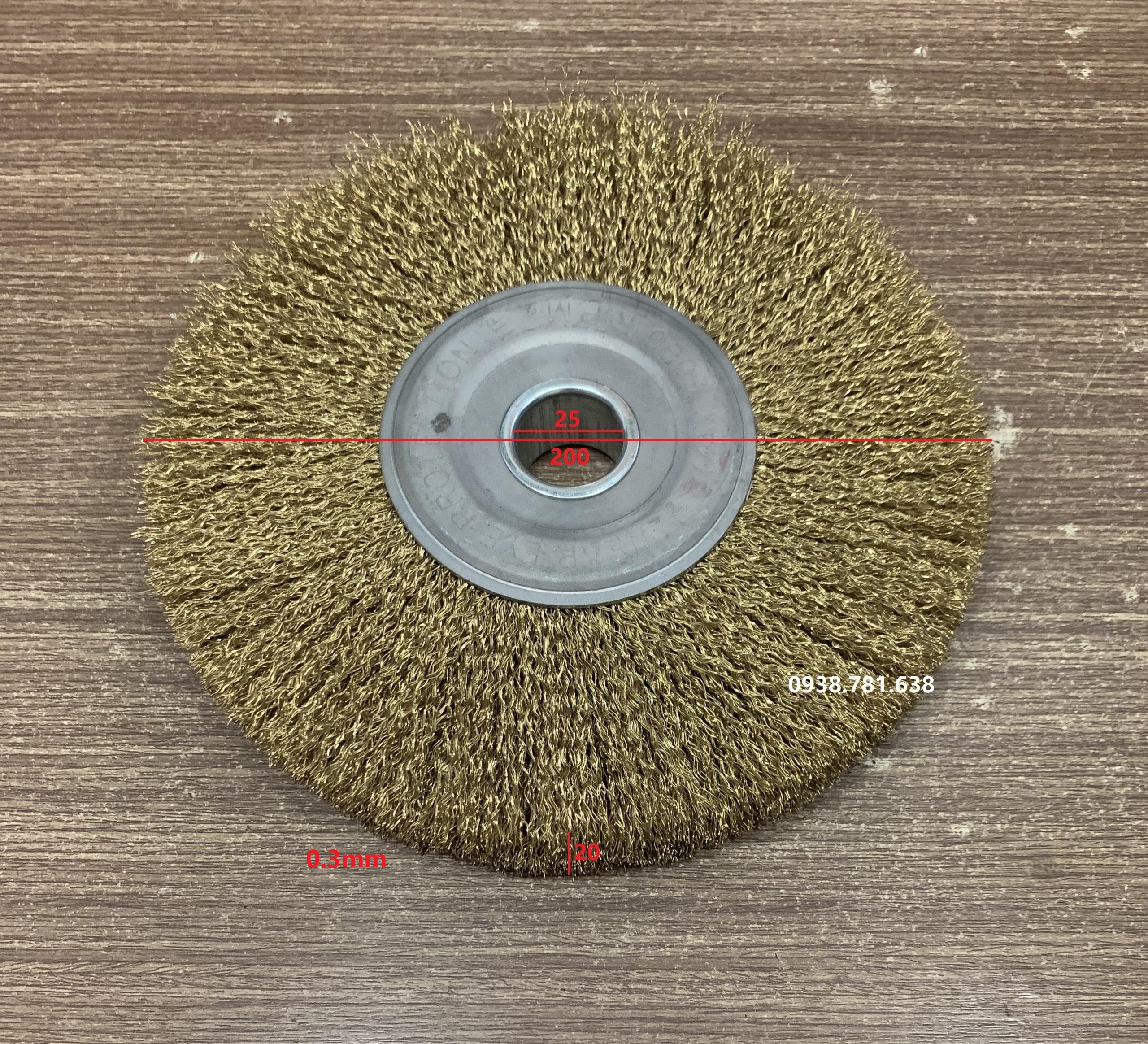 Bánh cước thép 200x20x25.4(0.3-0.4-0.5-0.8)