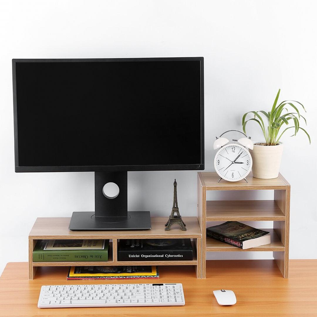 Kệ sách gỗ để bàn kệ sách mini SMLIFE Andrea