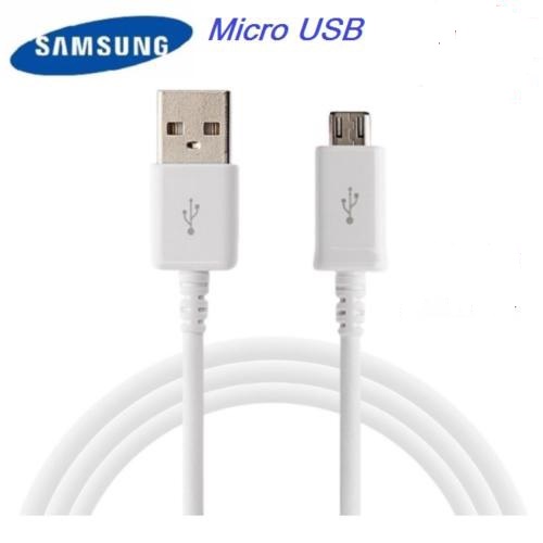 dây sạc, cáp sạc samsung Micro USB chính hãng BH 12 tháng