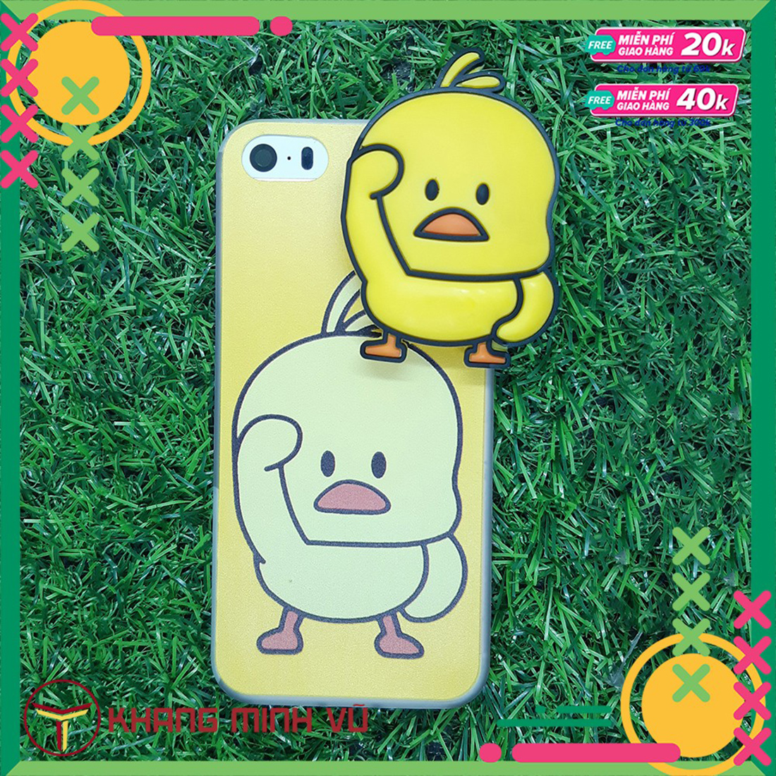 [HCM][20 mẫu] Ốp Lưng iPhone 7 / iPhone 8 Dẻo Kèm POP Phát Sáng