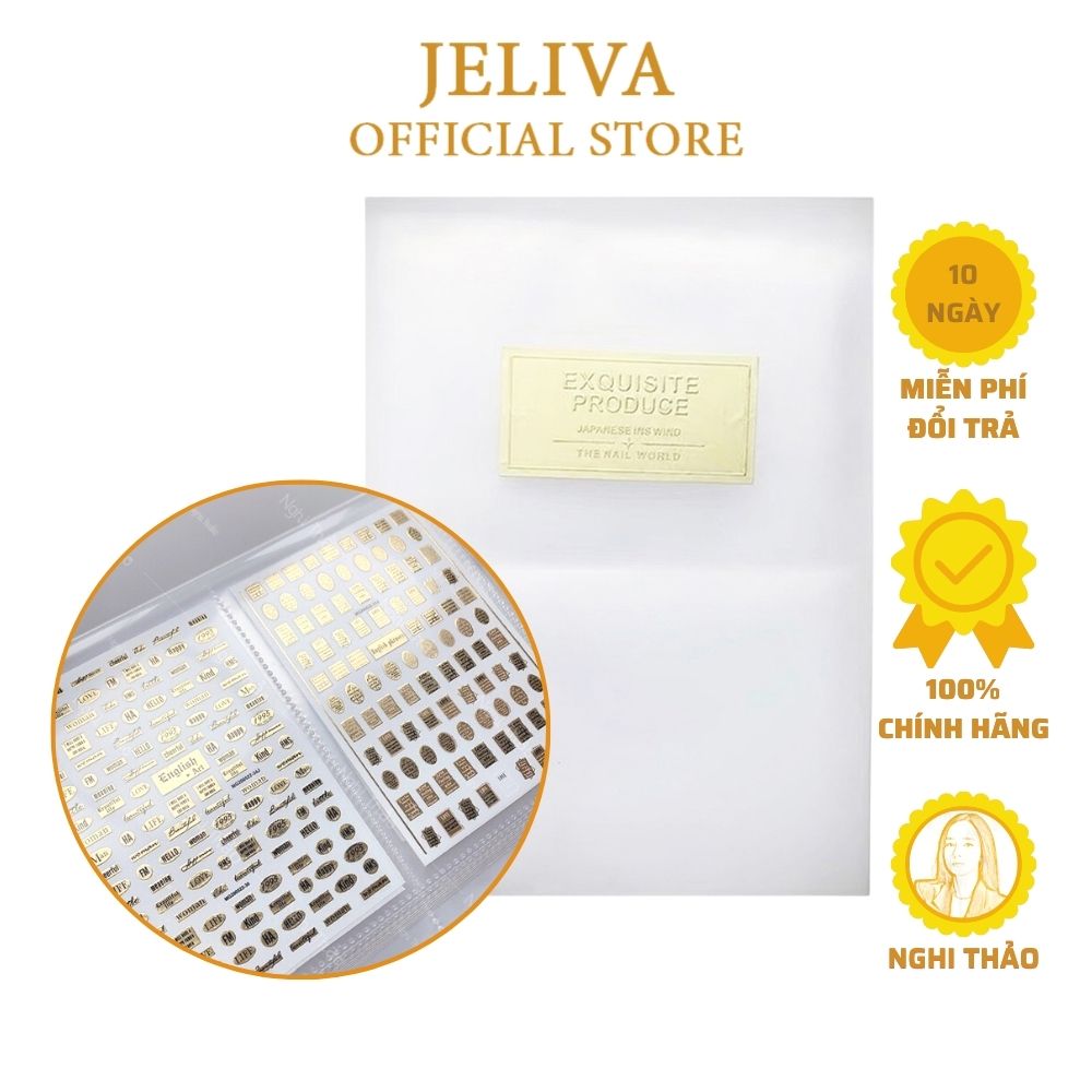 Sổ đựng sticker nail