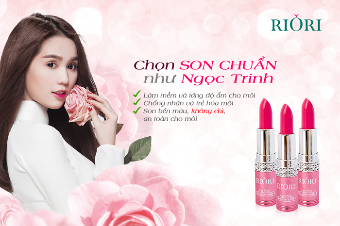 Son lì pha dưỡng lên màu chuẩn bền màu lâu trôi không gây khô thâm môi Riori Matte Me Lipstick chính hãng có 3 màu son dạng thỏi 35g