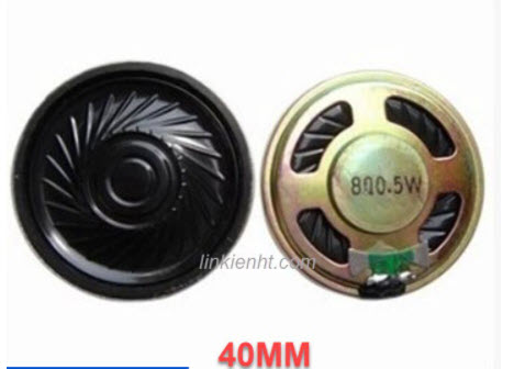 3 con linh kiện loa nhỏ 8ohm 0,5w 0,5w 8r 0.5w đường kính 4cm