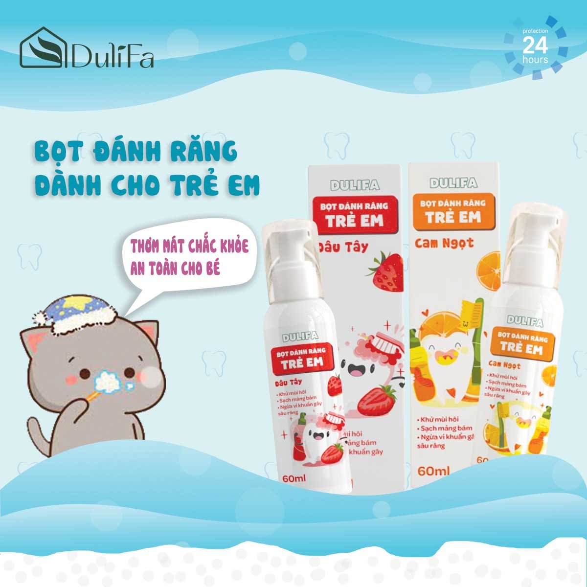 Bàn chải đánh răng cho bé hình chữ U