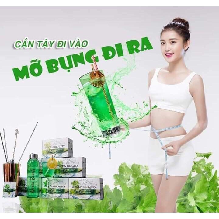 [HCM](Hộp 32 gói) Nước ép Cần Tây Green Beauty