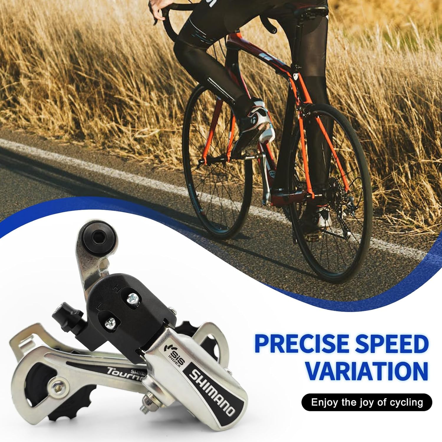 Củ đề, Cùi đề Xe đạp Shimano Tourney RD-TY21B - Loại đẹp