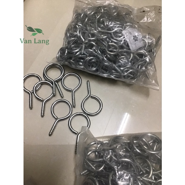 Combo 10 Khoen ốc vít - đinh tròn, móc tròn đa năng