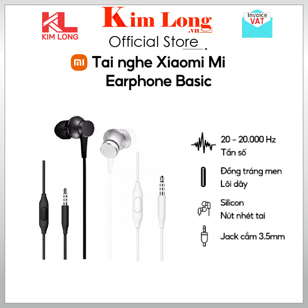 Authentic Xiaomi in ear basic headphones-warranty