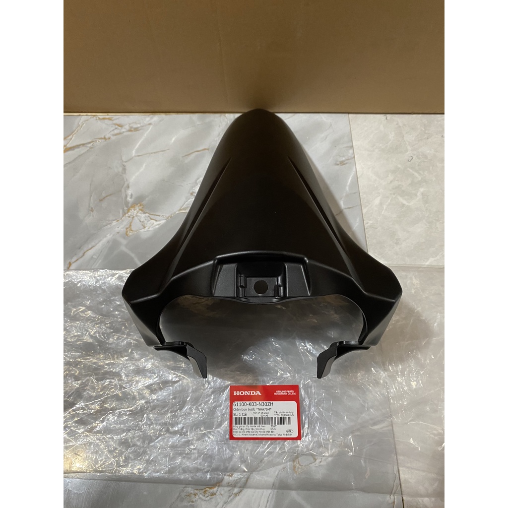 Chắn bùn trước WAVE RSX 110 2016-2019 màu đen mờ *NHA76M* (61100K03N30ZH)