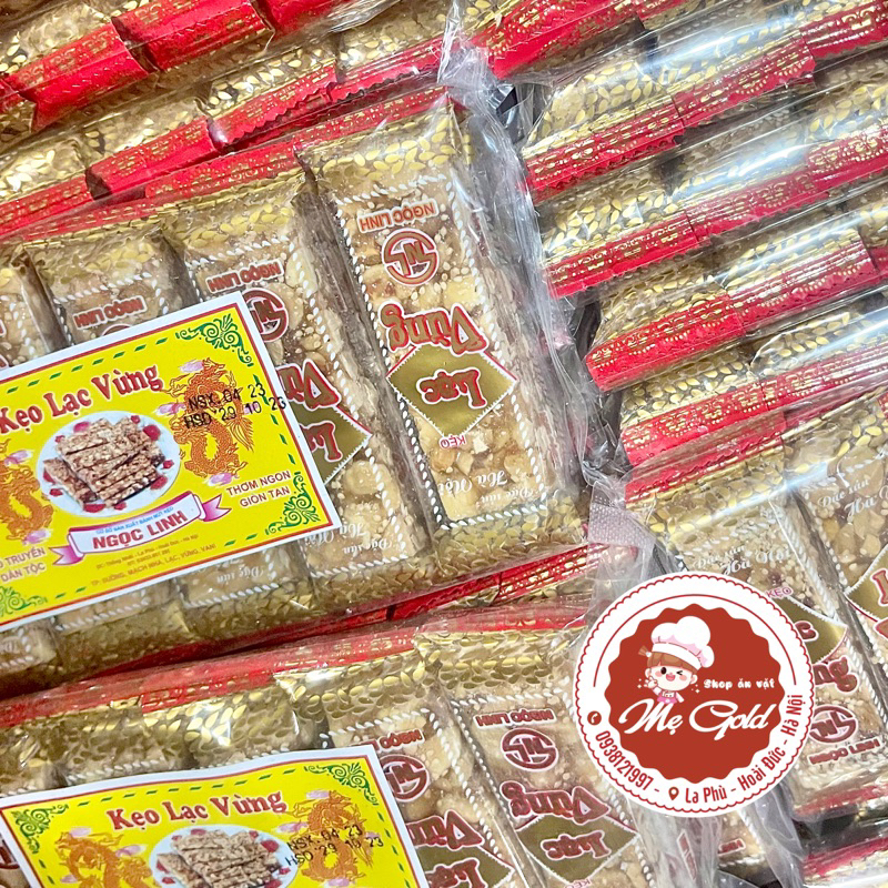 Kẹo lạc vừng truyền thống (lốc 10 thanh)