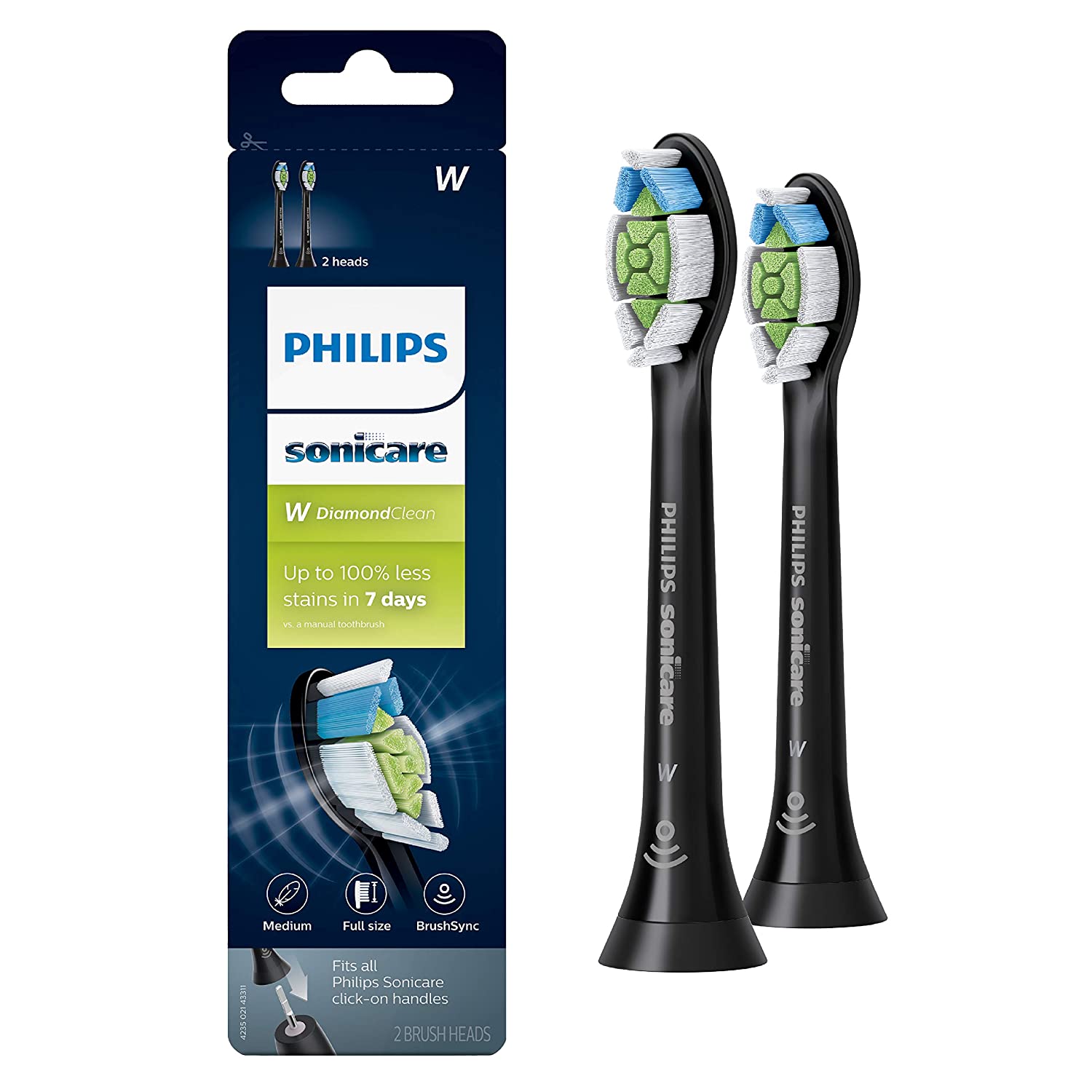 [HCM][Hàng Mỹ] Đầu bàn chải điện Philips Sonicare W DiamondClean