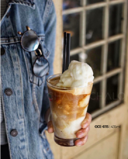 Bộ 6 Cốc thủy tinh Ocean Studio Long Drink 435ml, ly cốc thuỷ tinh uống nước sang chảnh
