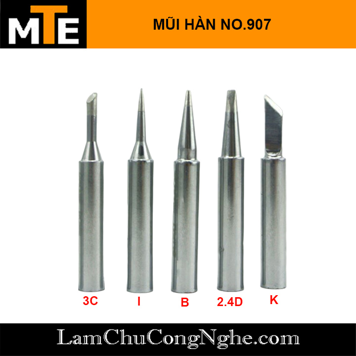 Mũi hàn 907 dùng cho tay hàn NO 907