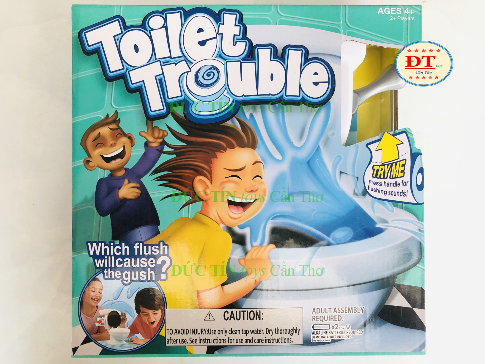 TRÒ CHƠI BOARDGAME TOILET TROUBLE