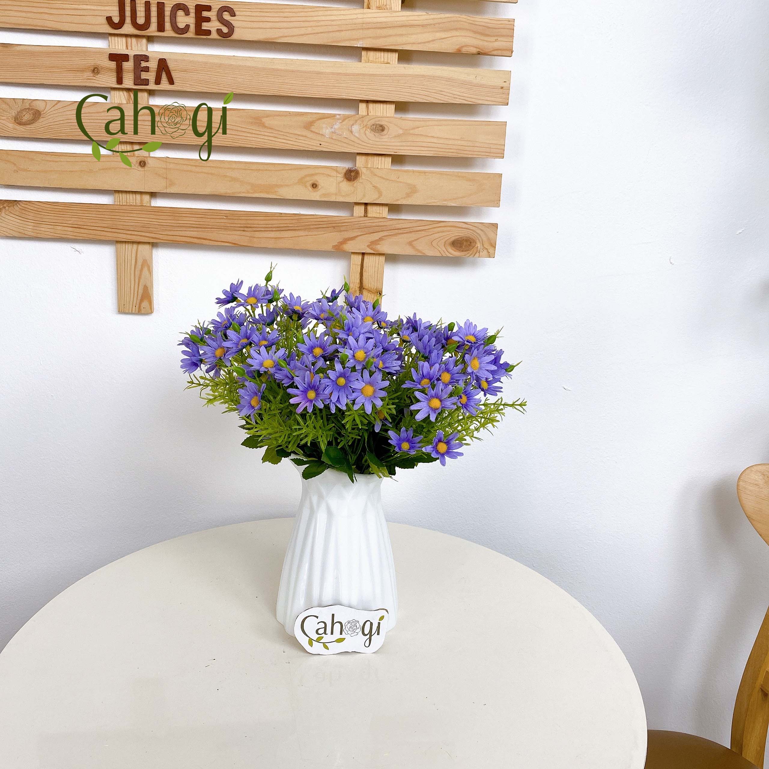 Hoa Giả Chùm Cúc Họa Mi 30 Cm
