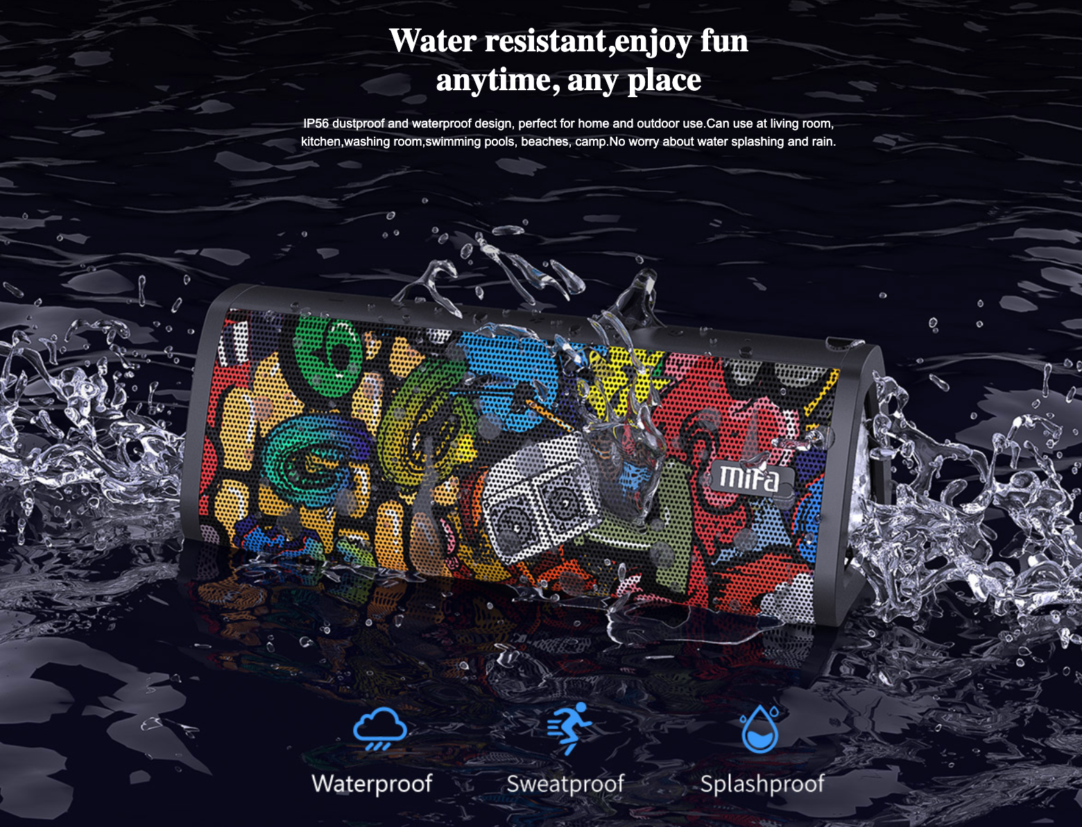 [HCM]Loa Bluetooth MIFA A10/ A10+ Super Bass